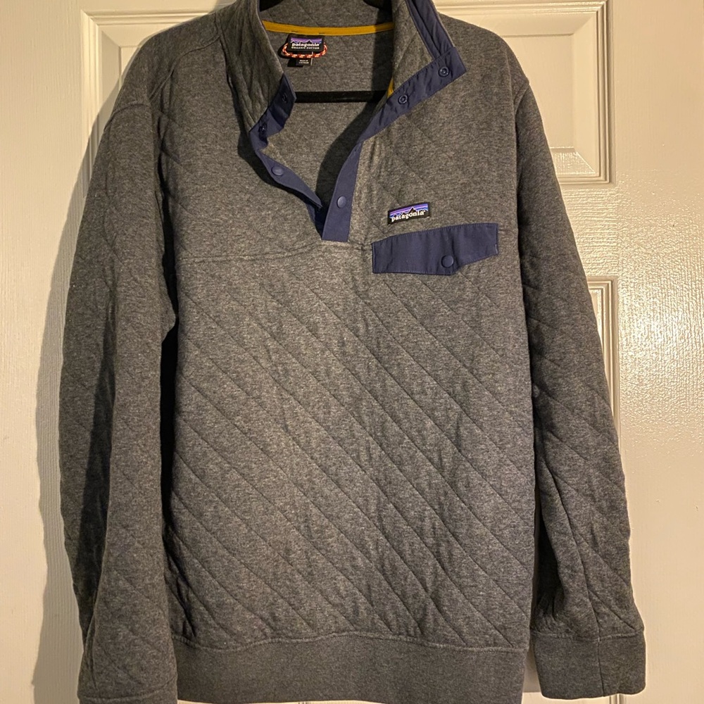 Patagonia Quilted Snap-T pull over